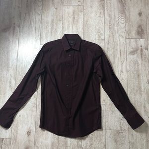 Tiger of Sweden Dark Brown Dress Shirt